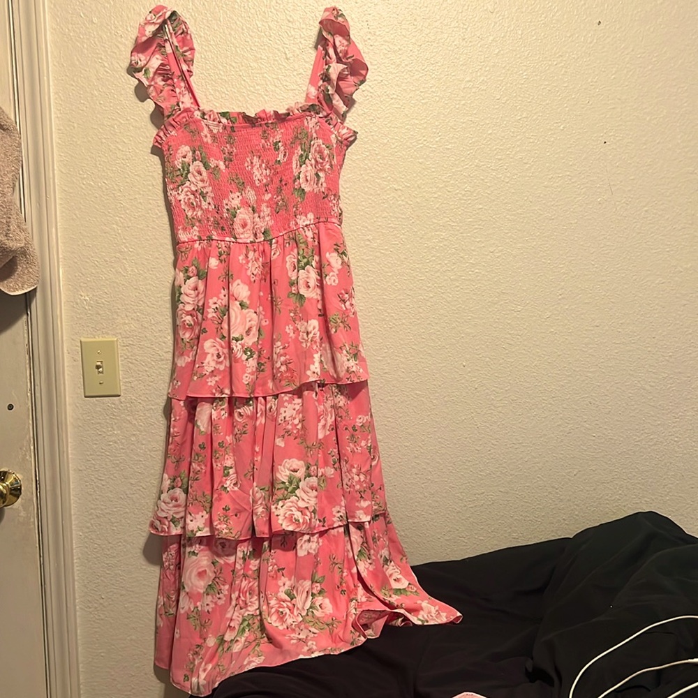 August Sky floral dress from Nordstrom Rack